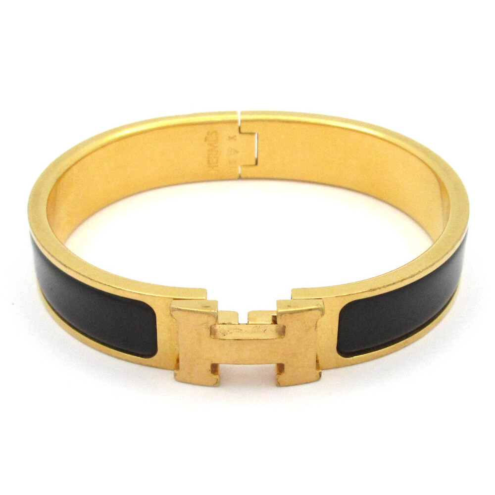 Hermes Clic H Gold Black Hardware #349966H72B